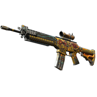 SG 553 | Colony IV (Field-Tested) CS2 skin