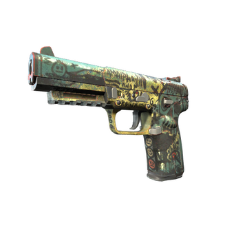 StatTrak™ Five-SeveN | Scrawl (Battle-Scarred) CS2 skin