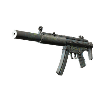MP5-SD | Lime Hex (Battle-Scarred) CS2 skin