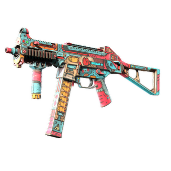StatTrak™ UMP-45 | K.O. Factory (Minimal Wear) CS2 skin