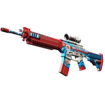 SG 553 | Integrale (Minimal Wear) CS2 skin
