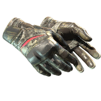 ★ Moto Gloves | Boom! (Battle-Scarred) CS2 skin