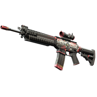 StatTrak™ SG 553 | Cyberforce (Minimal Wear) CS2 skin