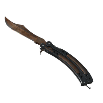 ★ Butterfly Knife | Rust Coat (Battle-Scarred) CS2 skin