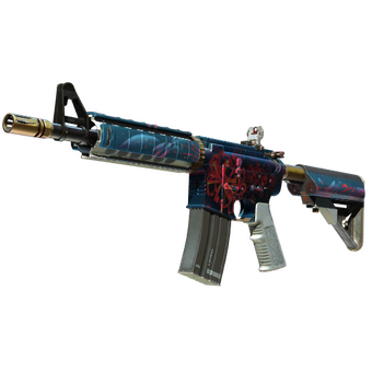 M4A4 | Spider Lily (Minimal Wear) CS2 skin