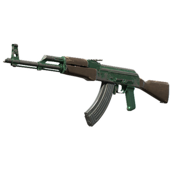 AK-47 | Wintergreen (Battle-Scarred) CS2 skin