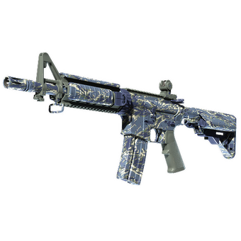 M4A4 | Naval Shred Camo (Minimal Wear) CS2 skin