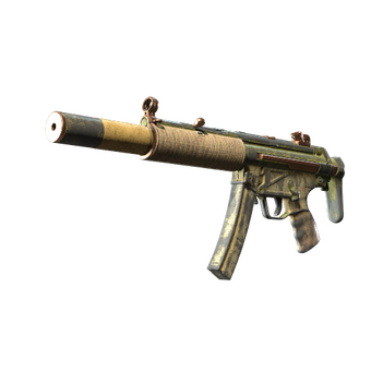 MP5-SD | Savannah Halftone (Battle-Scarred) CS2 skin