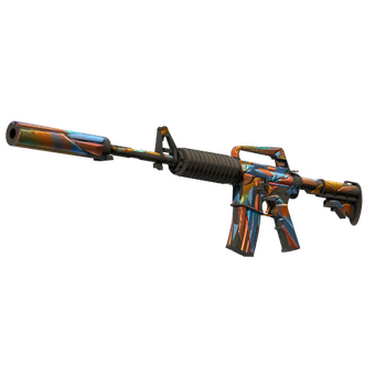 StatTrak™ M4A1-S | Leaded Glass (Field-Tested) CS2 skin