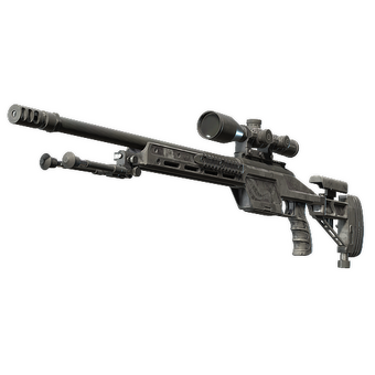 SSG 08 | Grey Smoke (Battle-Scarred) CS2 skin