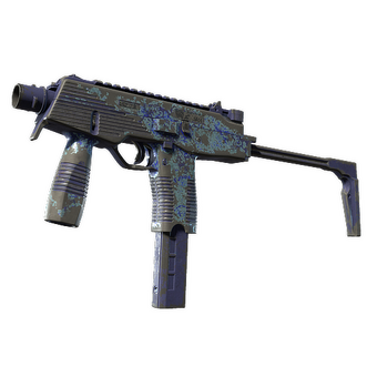 MP9 | Cobalt Paisley (Battle-Scarred) CS2 skin
