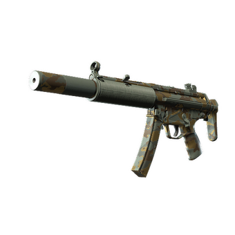 MP5-SD | Gold Leaf (Minimal Wear) CS2 skin