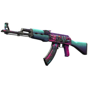 AK-47 | Neon Rider (Battle-Scarred) CS2 skin