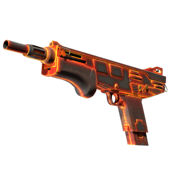 MAG-7 | Heat (Battle-Scarred) CS2 skin
