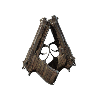 Souvenir Dual Berettas | Drift Wood (Field-Tested) CS2 skin