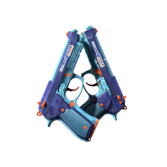 StatTrak™ Dual Berettas | Hydro Strike (Minimal Wear) CS2 skin