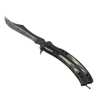 ★ Butterfly Knife | Black Laminate (Field-Tested) CS2 skin