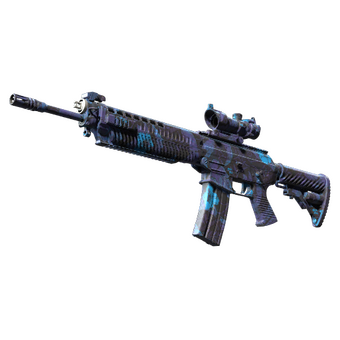 SG 553 | Aloha (Minimal Wear) CS2 skin