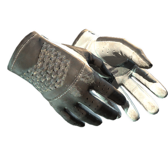 ★ Driver Gloves | Black Tie (Well-Worn) CS2 skin