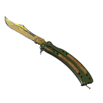 ★ Butterfly Knife | Lore (Battle-Scarred) CS2 skin