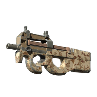 Souvenir P90 | Desert DDPAT (Well-Worn) CS2 skin