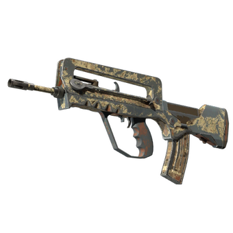 FAMAS | CaliCamo (Battle-Scarred) CS2 skin