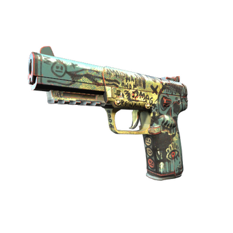 StatTrak™ Five-SeveN | Scrawl (Minimal Wear) CS2 skin