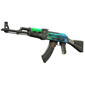 AK-47 | Ice Coaled (Battle-Scarred) CS2 skin