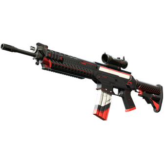 SG 553 | Cyrex (Minimal Wear) CS2 skin