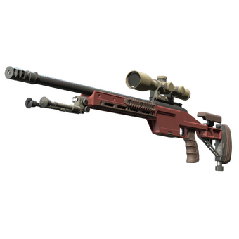 SSG 08 | Red Stone (Factory New) CS2 skin