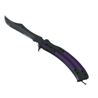 ★ Butterfly Knife | Ultraviolet (Field-Tested) CS2 skin