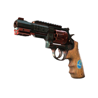 StatTrak™ R8 Revolver | Junk Yard (Battle-Scarred) CS2 skin