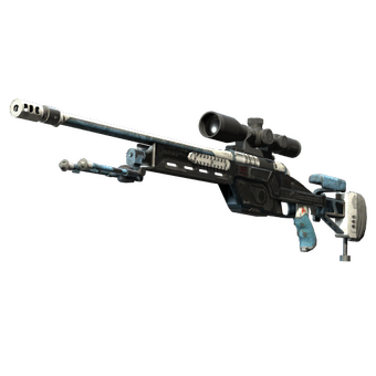 SSG 08 | Ghost Crusader (Battle-Scarred) CS2 skin