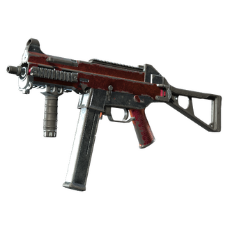 UMP-45 | Crimson Foil (Battle-Scarred) CS2 skin