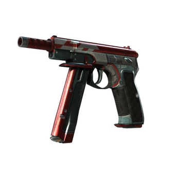 CZ75-Auto | Red Astor (Field-Tested) CS2 skin