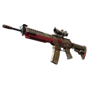 SG 553 | Berry Gel Coat (Field-Tested) CS2 skin
