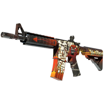 M4A4 | Hellfire (Factory New) CS2 skin