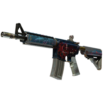 M4A4 | Spider Lily (Battle-Scarred) CS2 skin