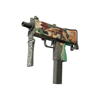 StatTrak™ MAC-10 | Allure (Battle-Scarred) CS2 skin