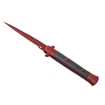★ Stiletto Knife | Crimson Web (Field-Tested) CS2 skin