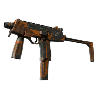 StatTrak™ MP9 | Modest Threat (Battle-Scarred) CS2 skin