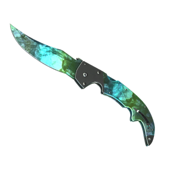 ★ Falchion Knife | Gamma Doppler Phase 4 (Factory New) CS2 skin