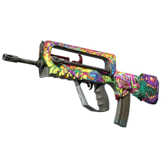 FAMAS | Bad Trip (Battle-Scarred) CS2 skin