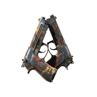 StatTrak™ Dual Berettas | Hideout (Field-Tested) CS2 skin