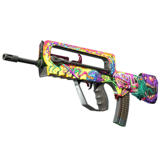 FAMAS | Bad Trip (Minimal Wear) CS2 skin