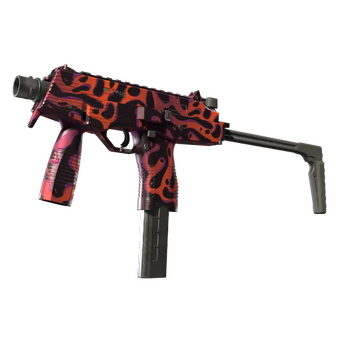 MP9 | Ruby Poison Dart (Minimal Wear) CS2 skin