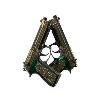 StatTrak™ Dual Berettas | Royal Consorts (Minimal Wear) CS2 skin