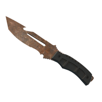 ★ Survival Knife | Rust Coat (Battle-Scarred) CS2 skin
