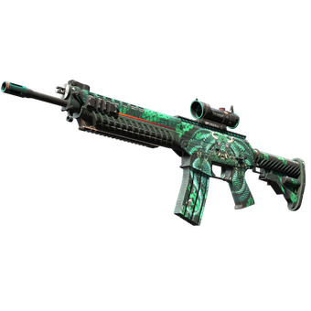 StatTrak™ SG 553 | Dragon Tech (Factory New) CS2 skin