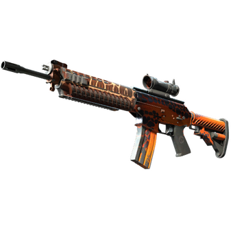 StatTrak™ SG 553 | Tiger Moth (Field-Tested) CS2 skin